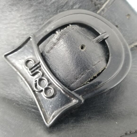 DINGO RUGGED SOLE BLACK BUCKLE CLOSURE BOOT - Picture 7 of 8